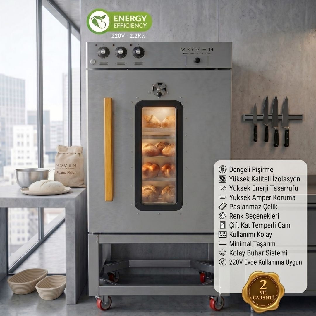 MOVEN TRIO — Profesyonel Artizan Ekmek Pişirme Fırını